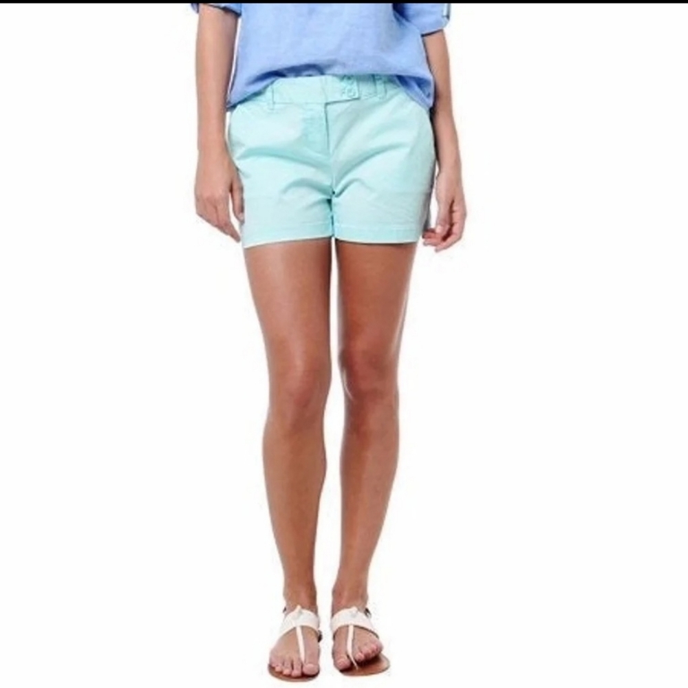 ☀️Vinyard Vine " Washed Day Boat " Basic 4 Mint  Shorts